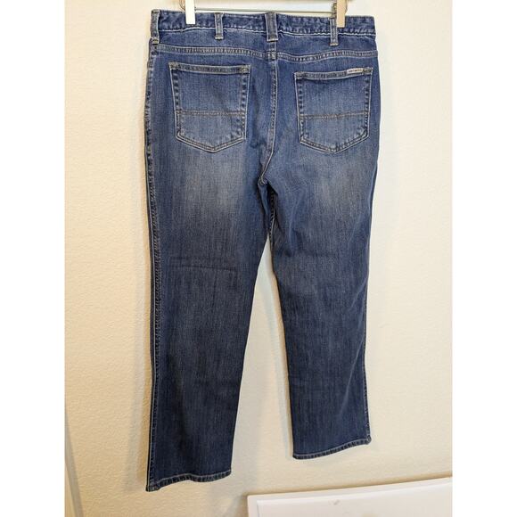 CARHARTT Women Size 12 Short Original Fit Straight Leg Work Jeans Denim $70 MSRP - Picture 5 of 7